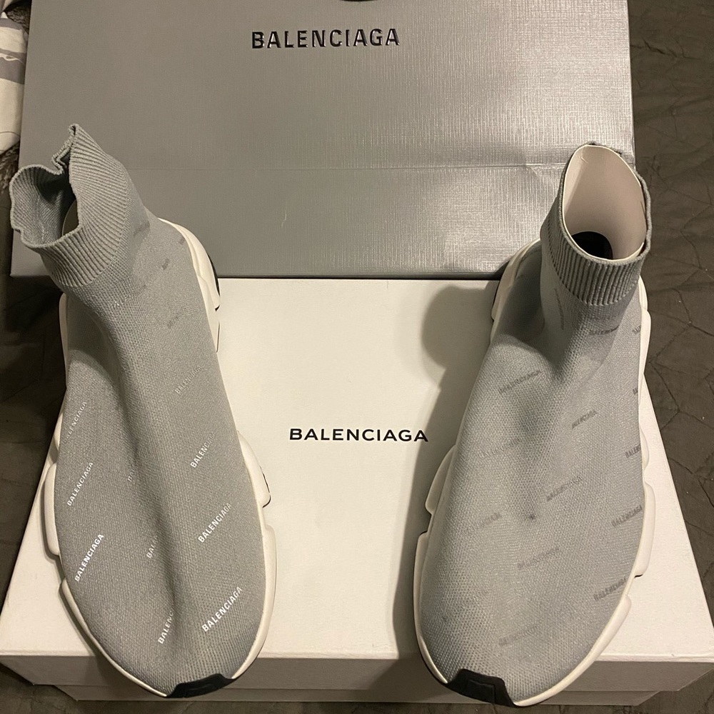 Authentic men’s Balenciaga speed shoes NEW